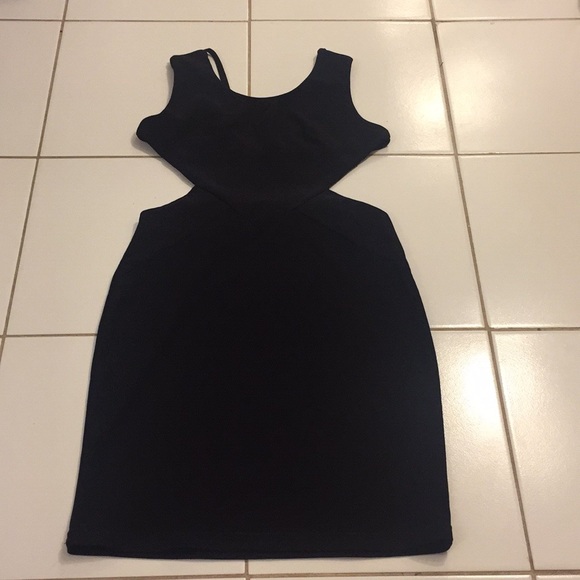 Dresses & Skirts - *BOGO 50%* cutout black body-con mini dress